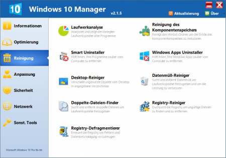 Windows 10 Manager