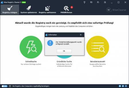 Wise Registry Cleaner
