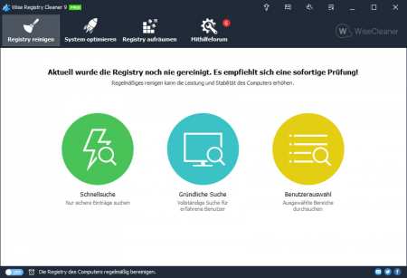 Wise Registry Cleaner
