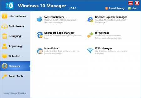 Windows 10 Manager