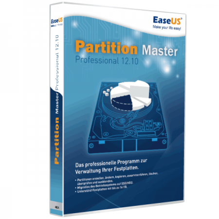 EaseUS Partition Master Professional 12.10 online kaufen