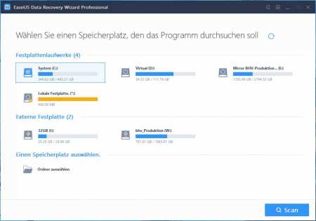EaseUS Data Recovery bestellen günstig und sicher Daten wieder herstellen