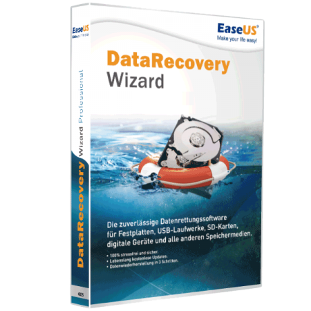 EaseUS Data Recovery Wizard Professional online kaufen Die Datenrettungssoftware