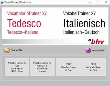 Vokabel Trainer Vokabelprogramm Italienisch X7