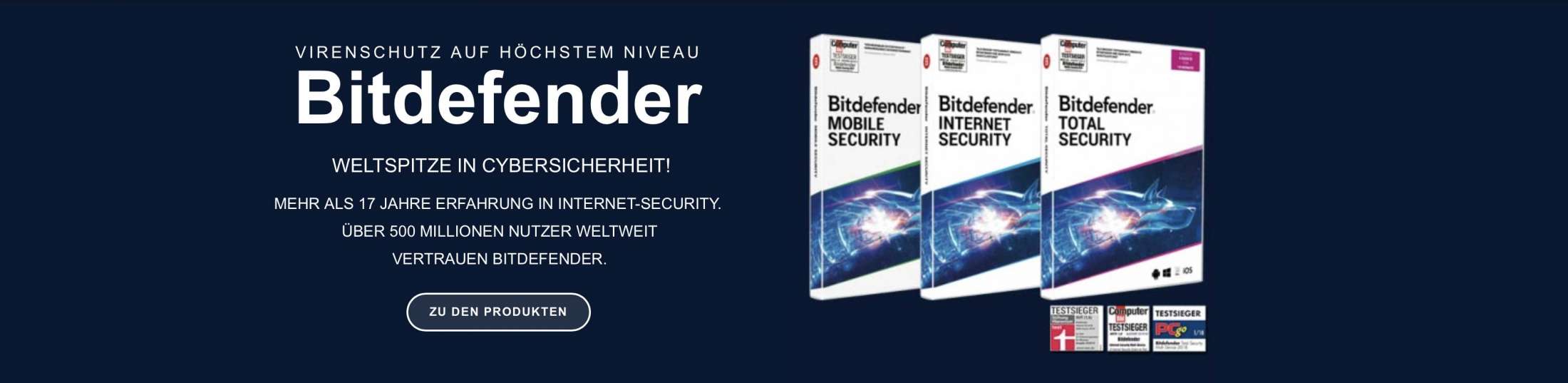 Bitdefender Produkte günstig online kaufen bei Inter Commerce Onlineshop für Security Software, Programme, Spiele, Games, Hörbücher, Bücher, Sachbücher und vieles mehr