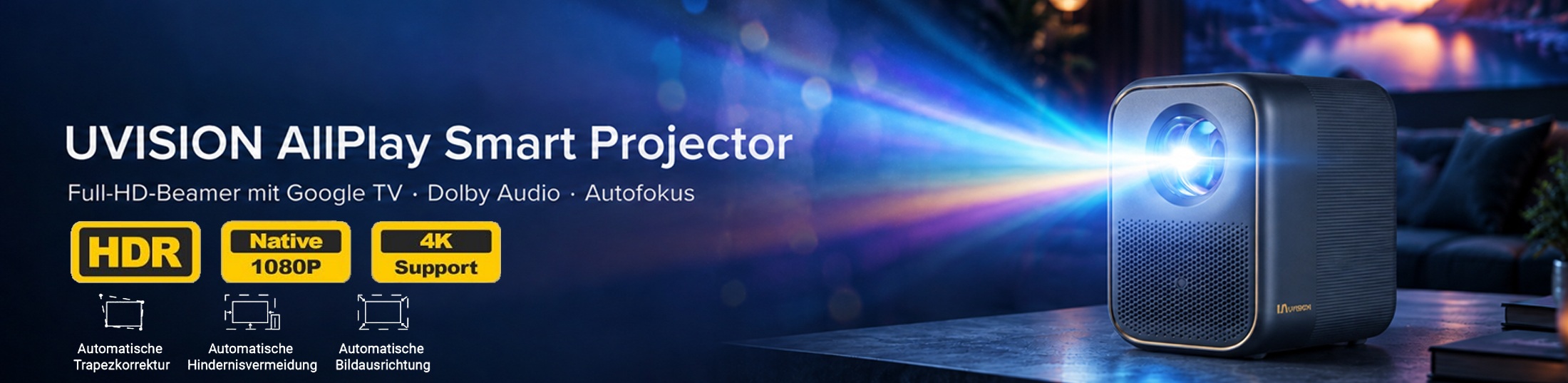 UVISION AllPlay Projector